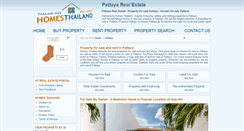 Desktop Screenshot of pattaya.homesthailand.com